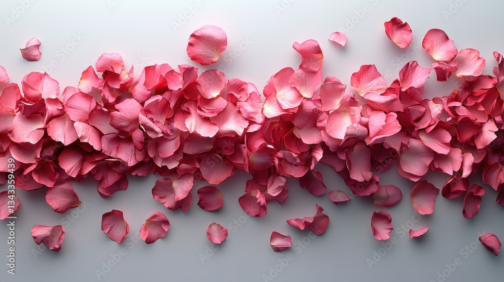 A delicate banner of pink rose petals, cascading like a waterfall of love, swaying gently in the breeze, adding a splash of romance to the scene. A delicate banner of pink rose petals, cascading like a waterfall of love, swaying gently in the breeze, adding a splash of romance to the scene.