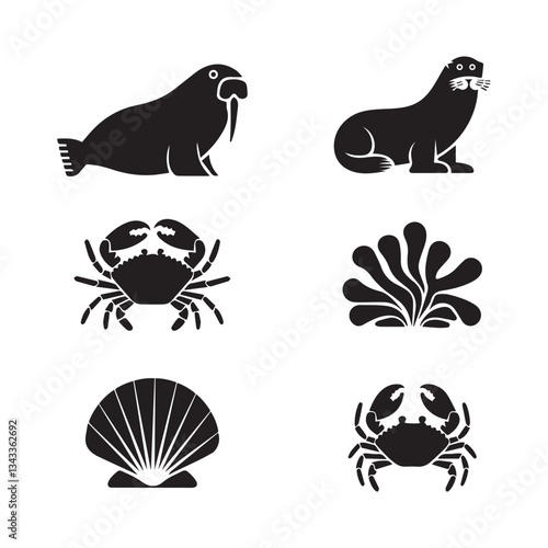 The ocean’s diverse inhabitants range from powerful marine mammals to fascinating invertebrates. The Sea Lion, known for its agility and intelligence, thrives in coastal waters, using its speed to hun