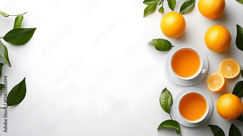 Fresh oranges and lemons arranged on a clean white surface showcasing their bright colors and natural beauty in composition Fresh oranges and lemons arranged on a clean white surface showcasing their bright colors and natural beauty in composition