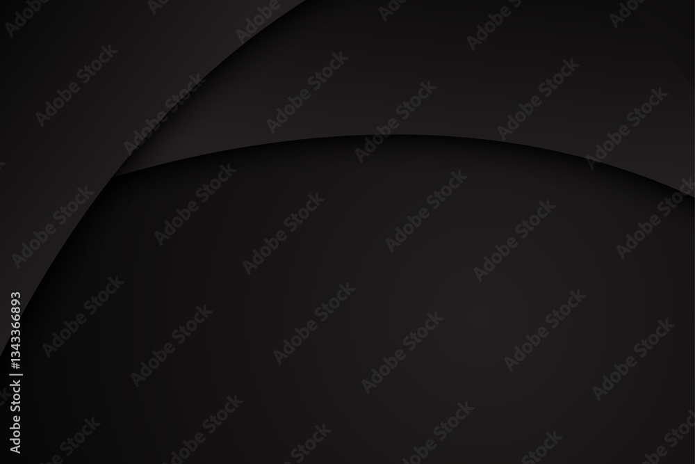 Elegant abstract black background design
