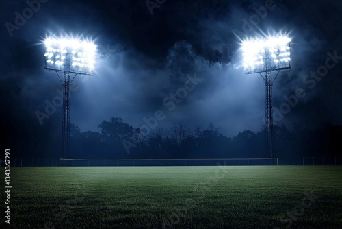 Experience the thrill of football and rugby with dynamic lighting.