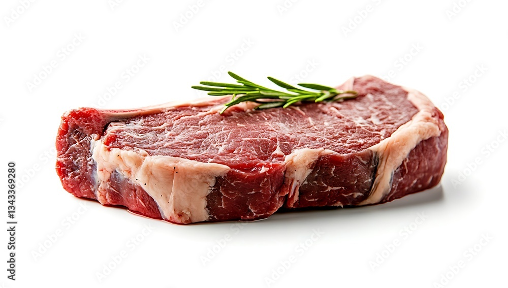 a perfectly seared steak with a pink center, garnished with rosemary sprigs, peppercorns, and cherry tomatoes, elegantly presented on a white plate, showcasing a gourmet culinary masterpiece a perfectly seared steak with a pink center, garnished with rosemary sprigs, peppercorns, and cherry tomatoes, elegantly presented on a white plate, showcasing a gourmet culinary masterpiece