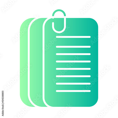 brief gradient icon