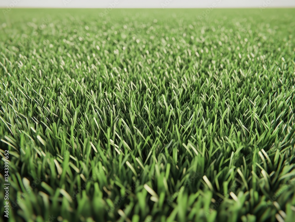 A detailed close up view of a beautiful field filled with green grass A detailed close up view of a beautiful field filled with green grass