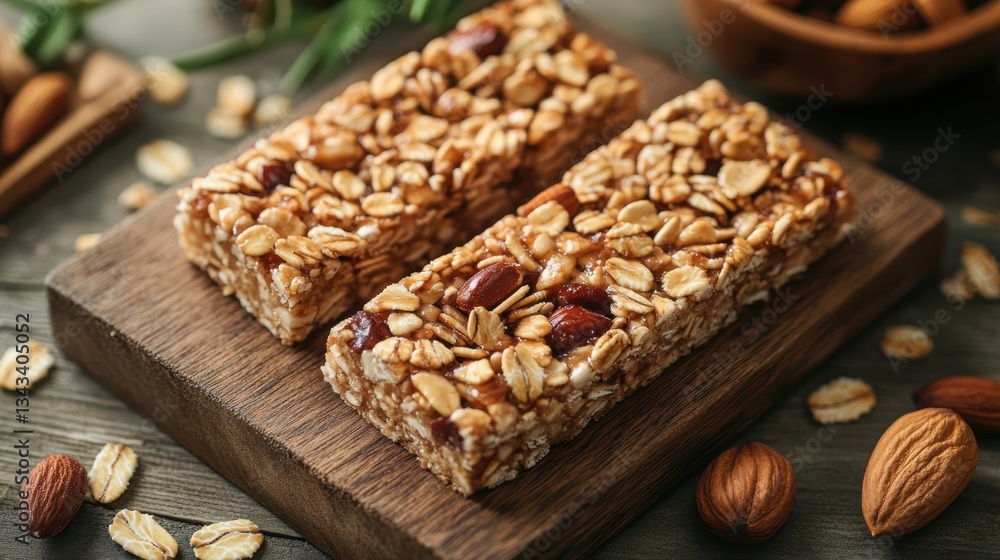 A symphony of crunchy goodness, granola bars, a wholesome snack crafted from oats and nuts, offering a satisfying energy boost and a textural delight. A symphony of crunchy goodness, granola bars, a wholesome snack crafted from oats and nuts, offering a satisfying energy boost and a textural delight.