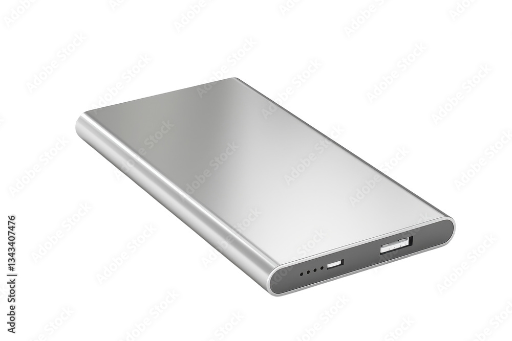 Sleek portable charger ready to power devices anytime, anywhere in modern technology Sleek portable charger ready to power devices anytime, anywhere in modern technology