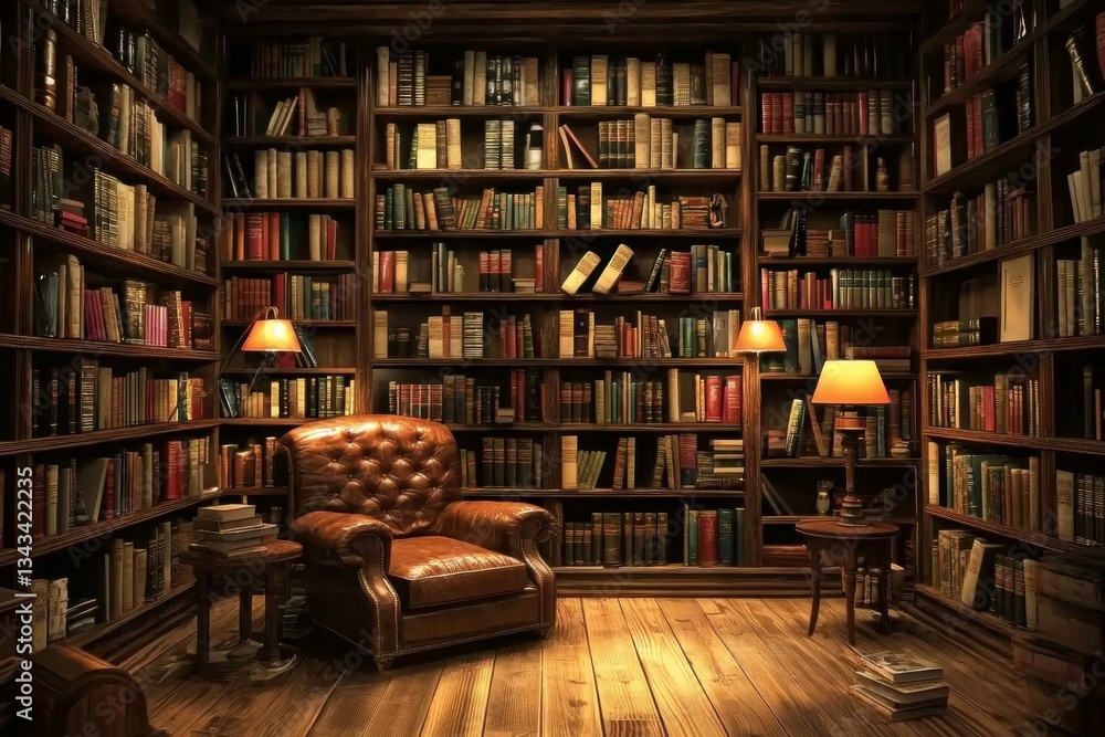 Ideal for study and cognition, this interior space invites readers to explore. Ideal for study and cognition, this interior space invites readers to explore.