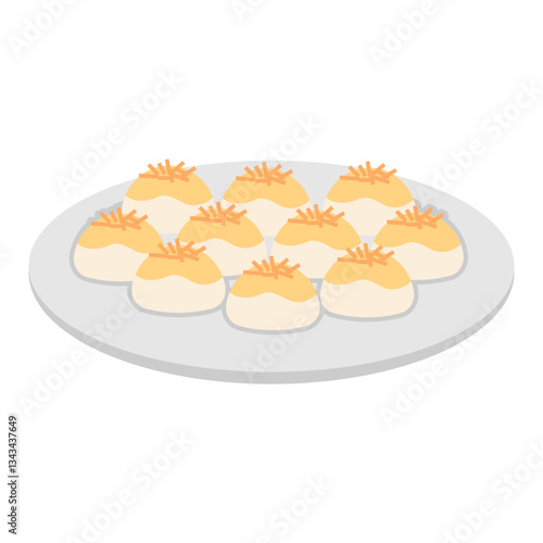 Iftar Meal Element Vector