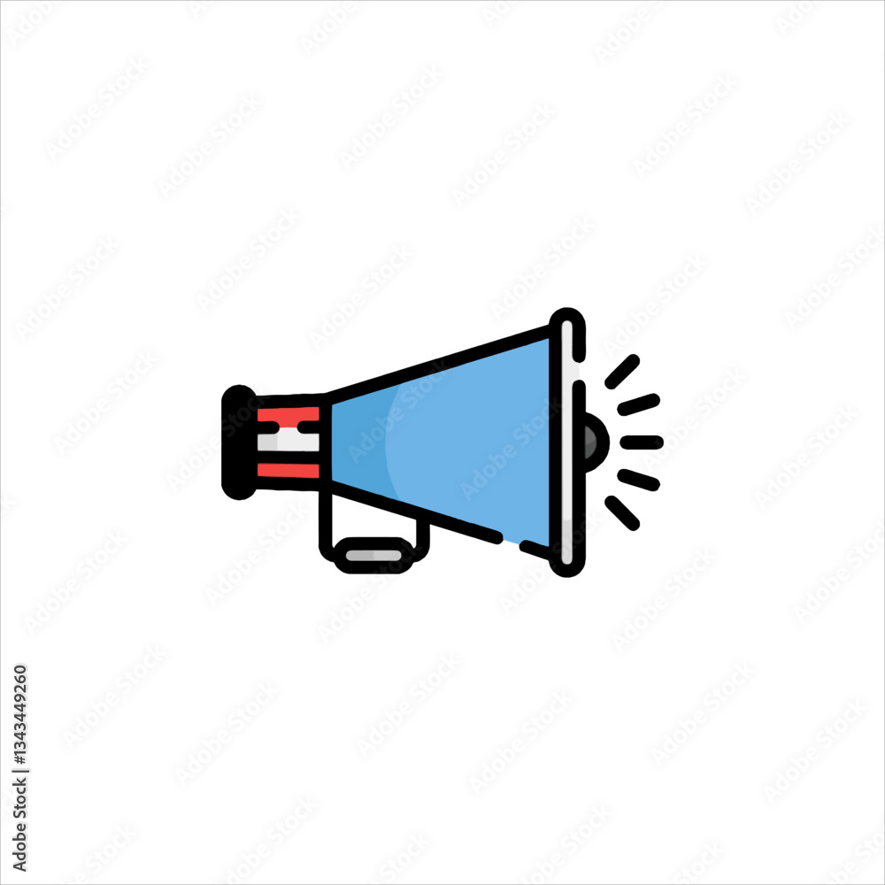 vector loudspeaker icon vector loudspeaker icon