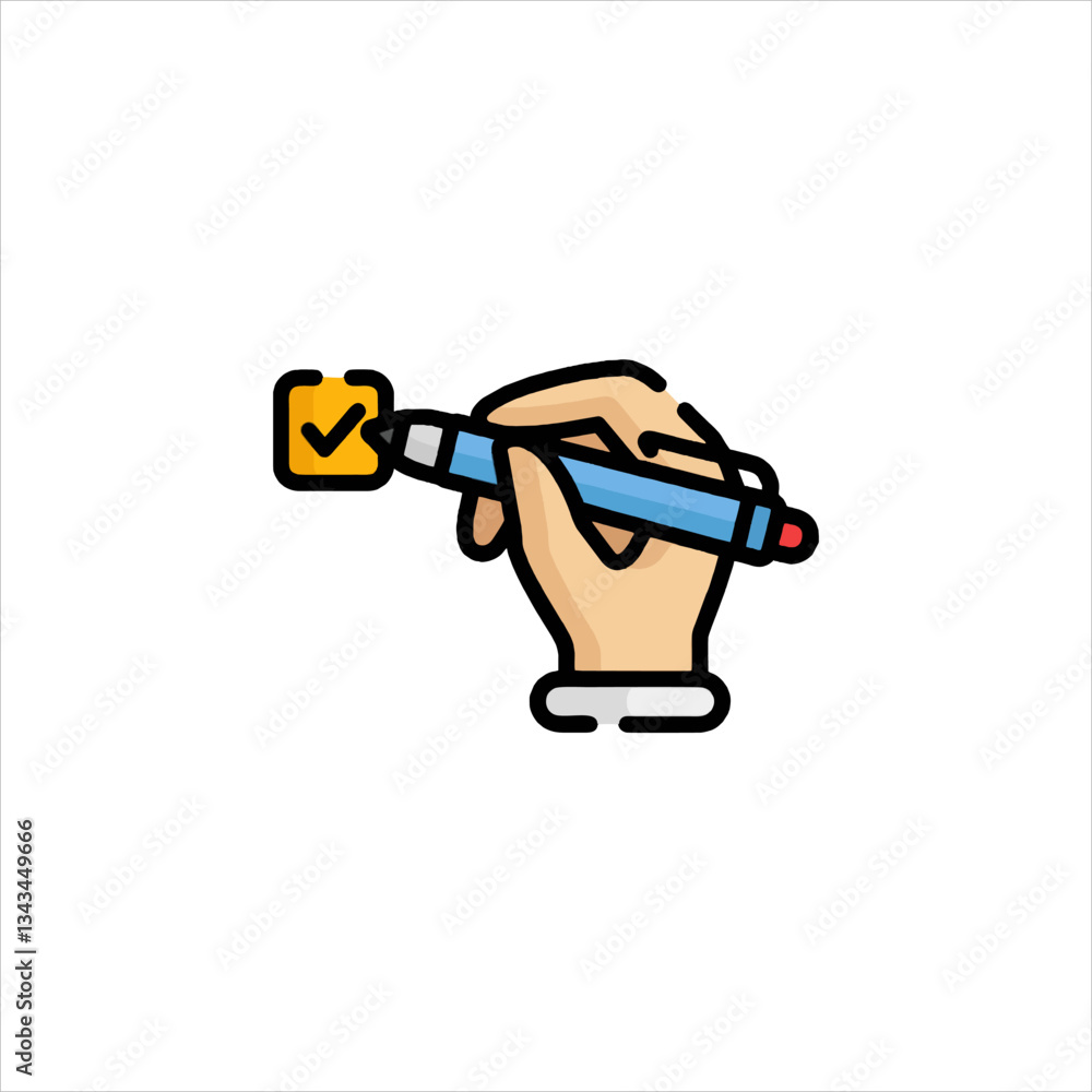 Fototapeta premium hand holding a wrench