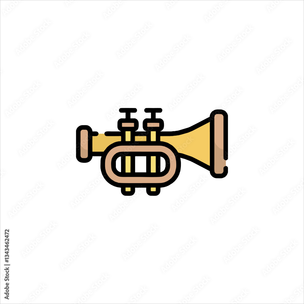 trumpet vector illustration trumpet vector illustration