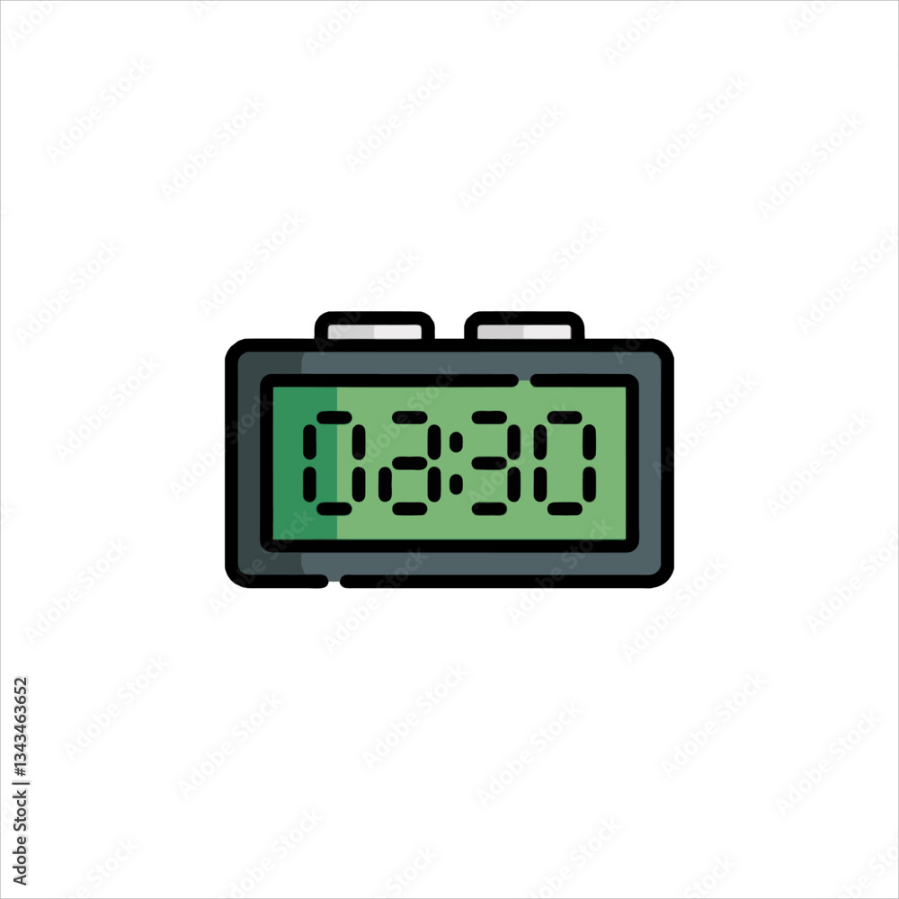Fototapeta premium digital alarm clock