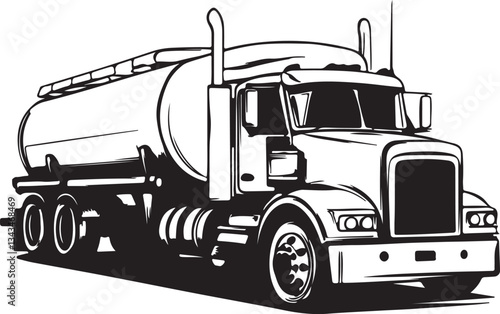 truck isolated on white background