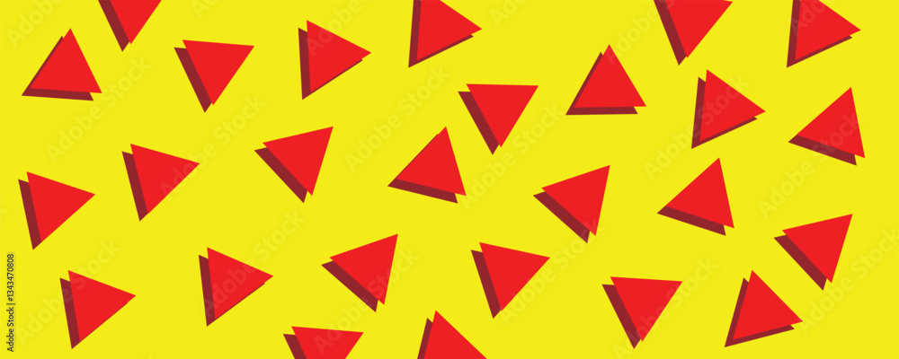 BLACK GRAY Abstract Triangle Pattern With Sweet Shadow BLACK GRAY Abstract Triangle Pattern With Sweet Shadow