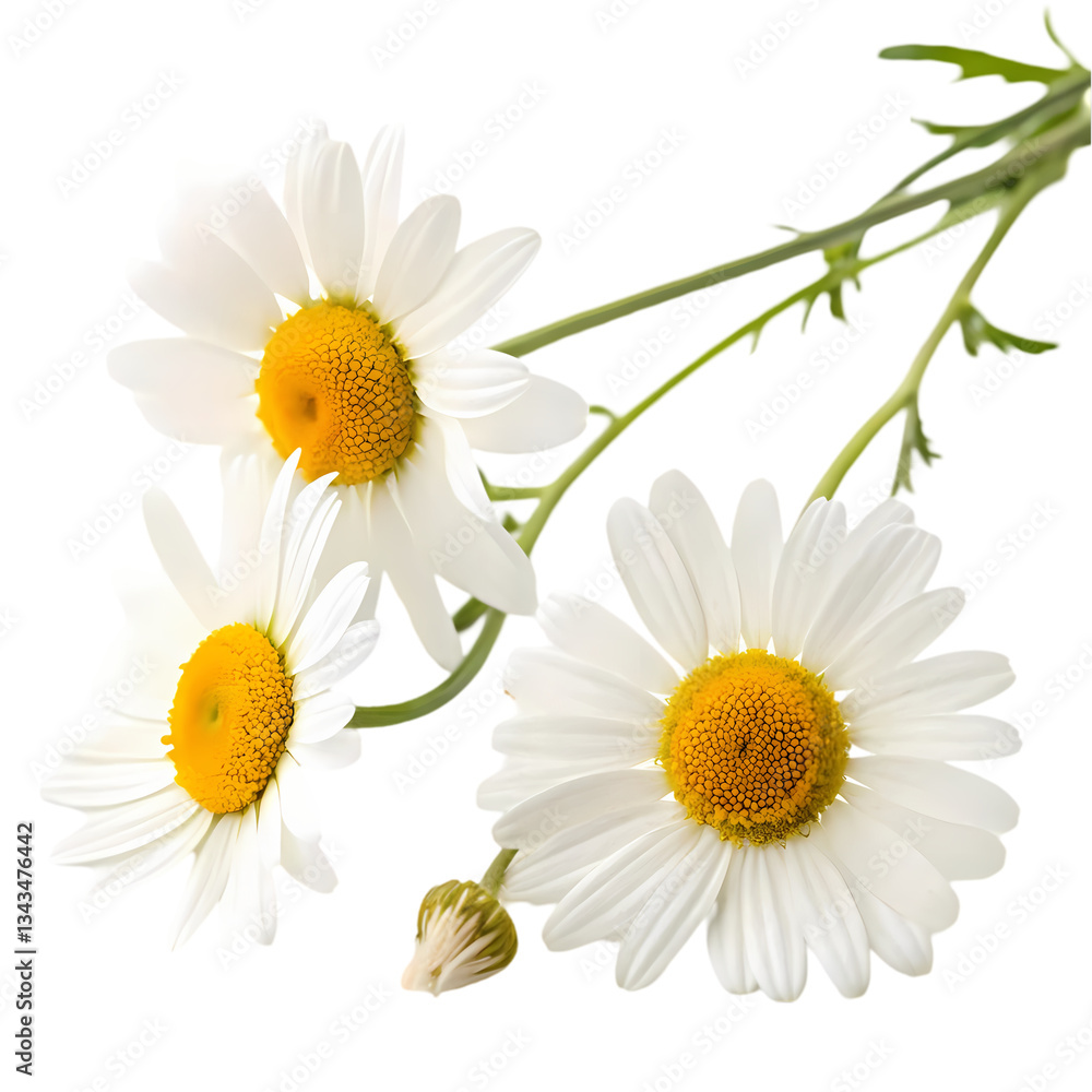 Fototapeta premium Chamomile Flowers: Nature's Serenity