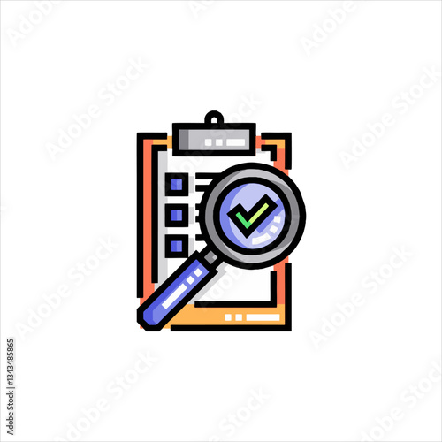 vector magnifying glass