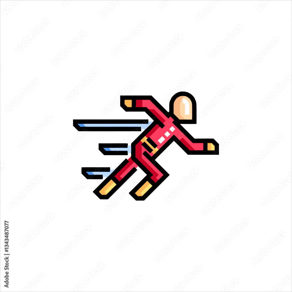running man icon running man icon