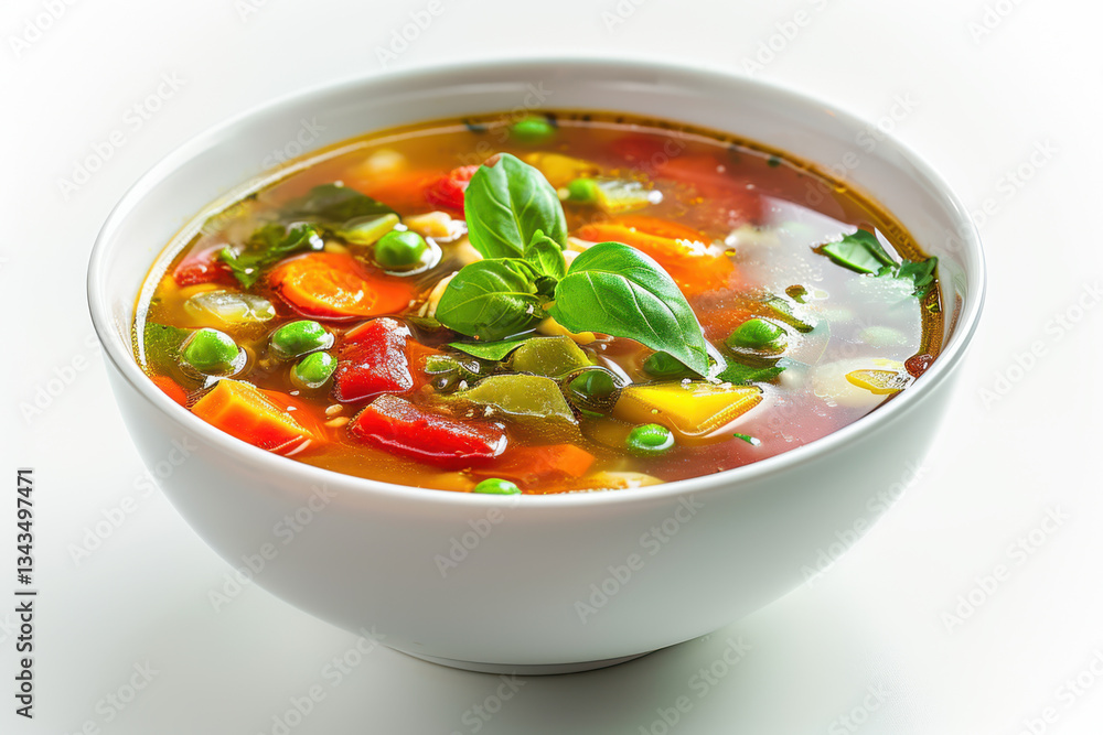 Soup Bowl Placed on white background JPG by Generative A.I. Soup Bowl Placed on white background JPG by Generative A.I.