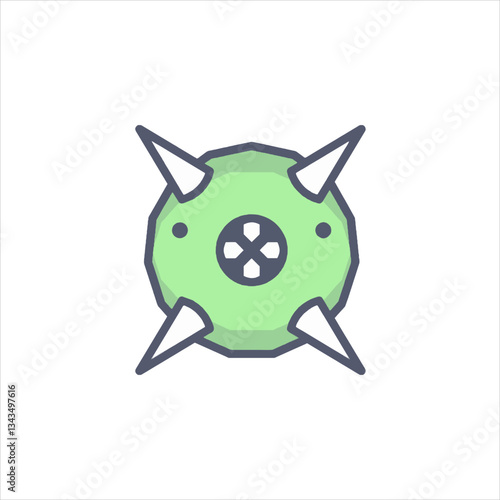 green alien character