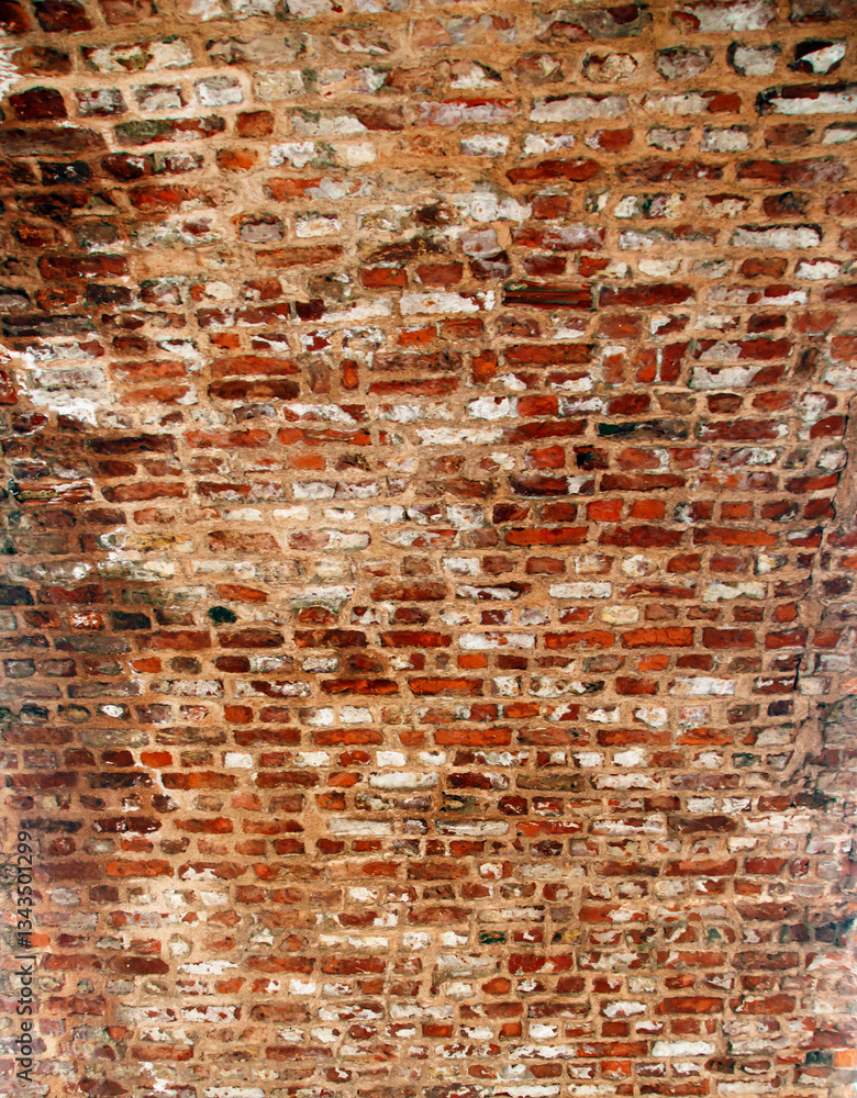 Naklejka premium old brick wall