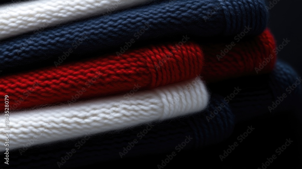 Stacked Knitwear in Vibrant Colors