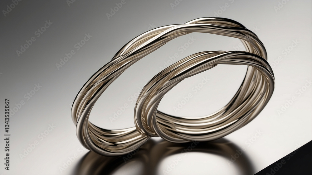 close up of a silver ring close up of a silver ring