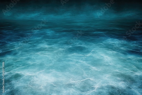 Obraz na płótnie Deep Azure Water Scene w salonie