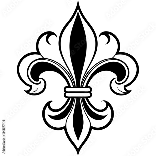 fleur de lis vector
