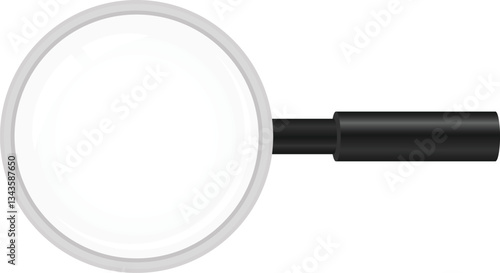 Magnifying glass loupe icon vector