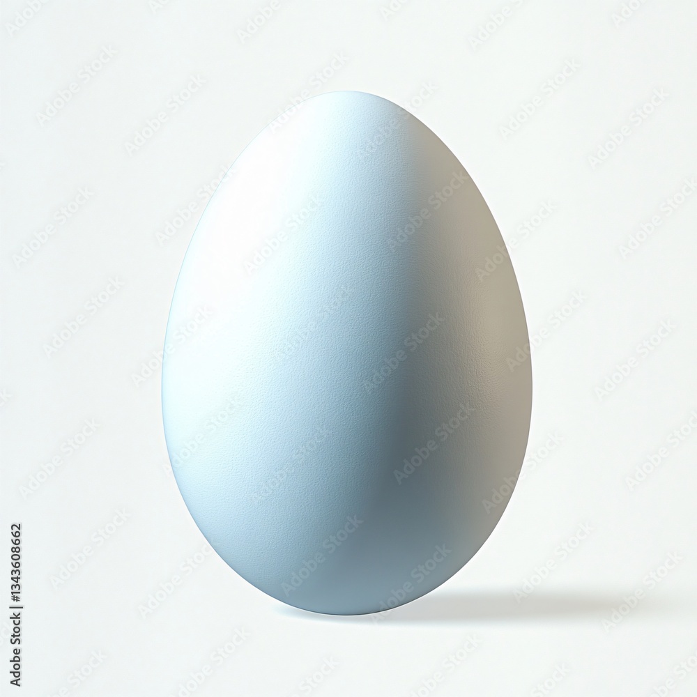 A photorealistic depiction of a single white egg on a clean background, perfect for Easter designs, minimalistic decor, and culinary presentations. A photorealistic depiction of a single white egg on a clean background, perfect for Easter designs, minimalistic decor, and culinary presentations.