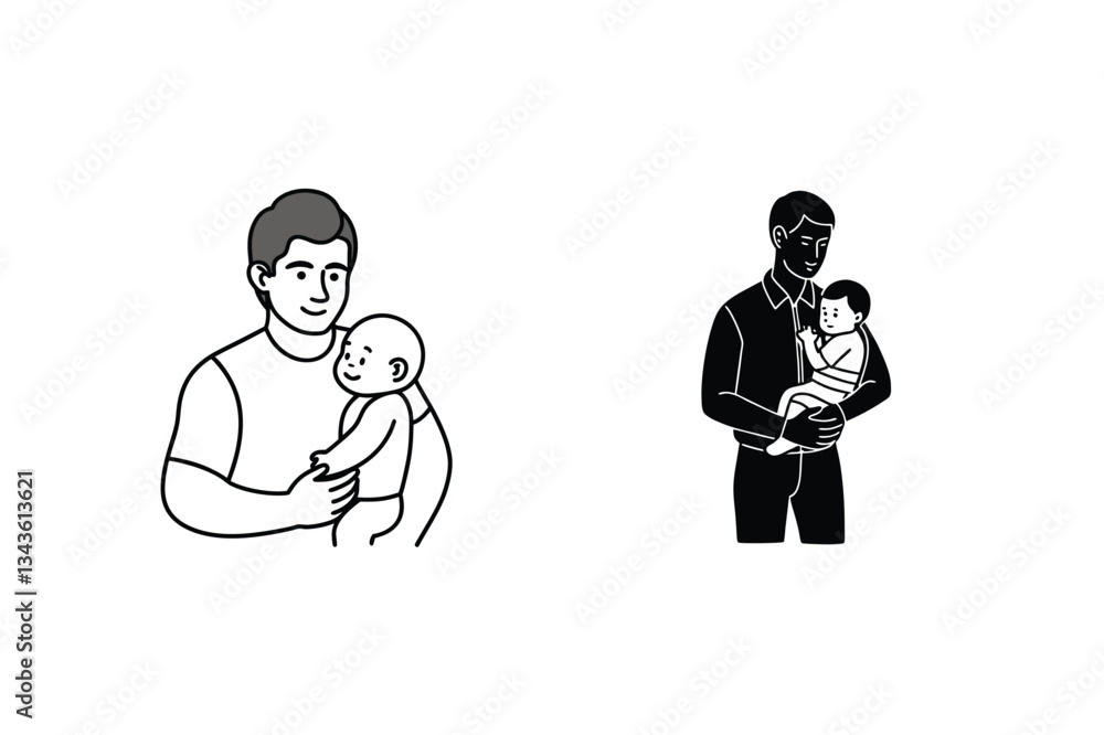 Fatherhood, Baby, Infant, Child, Parent, Love, Care, Family, Bonding, Dads Fatherhood, Baby, Infant, Child, Parent, Love, Care, Family, Bonding, Dads