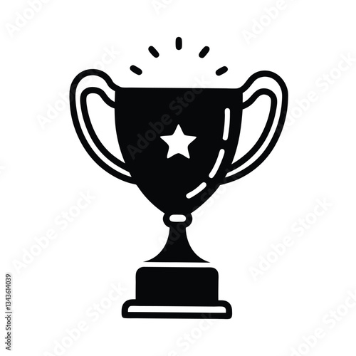 Champions Trophy Achievement, Victory, Success, Award, Prize, Winner, Competition, Goal, Excellence,