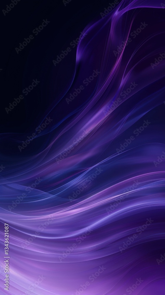 A flowing abstract image featuring vibrant shades of purple and blue, creating a sense of movement and depth against a dark background. A flowing abstract image featuring vibrant shades of purple and blue, creating a sense of movement and depth against a dark background.