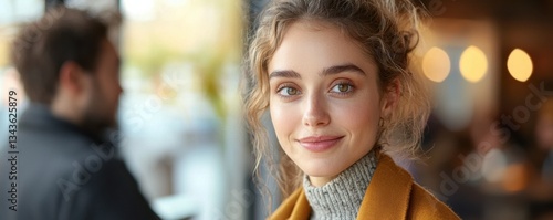 Elevate your career at a stylish coffee shop Professionals connect, exchanging insights, and discussing job opportunities in a relaxed atmosphere Expand your network, build valuable relationships
