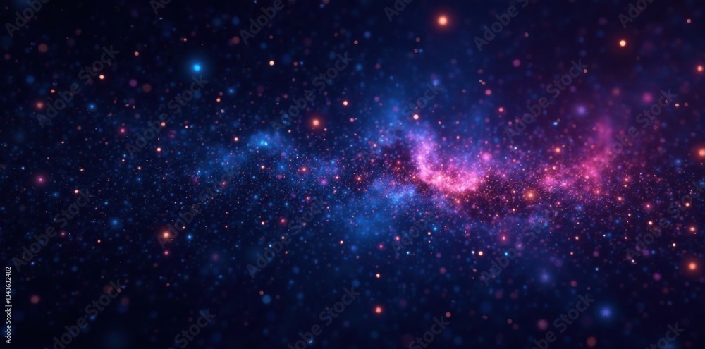 Galaxy of Twinkling Stars on Black Background, twinkling stars, astral, space Galaxy of Twinkling Stars on Black Background, twinkling stars, astral, space