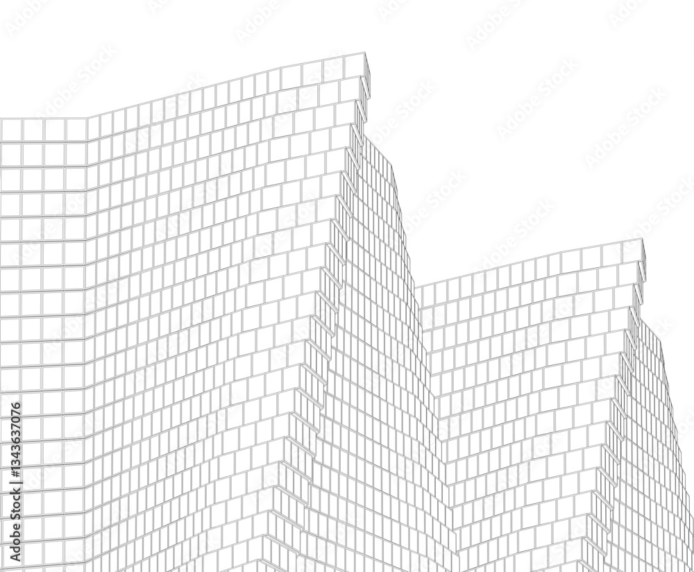 abstract geometric shape background vector illustration