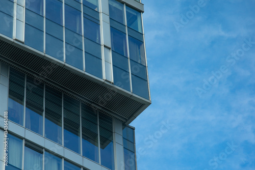 modern glass buildings high rise skyscrapers