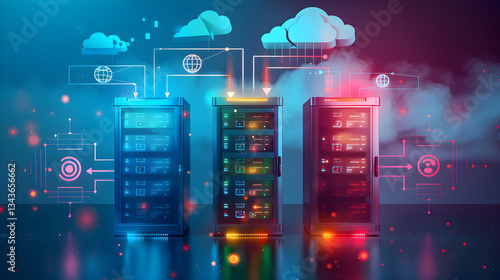 Conceptual Representation of VM Migration and Cloud Technology