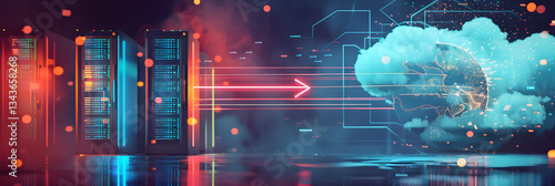 Conceptual Representation of VM Migration and Cloud Technology