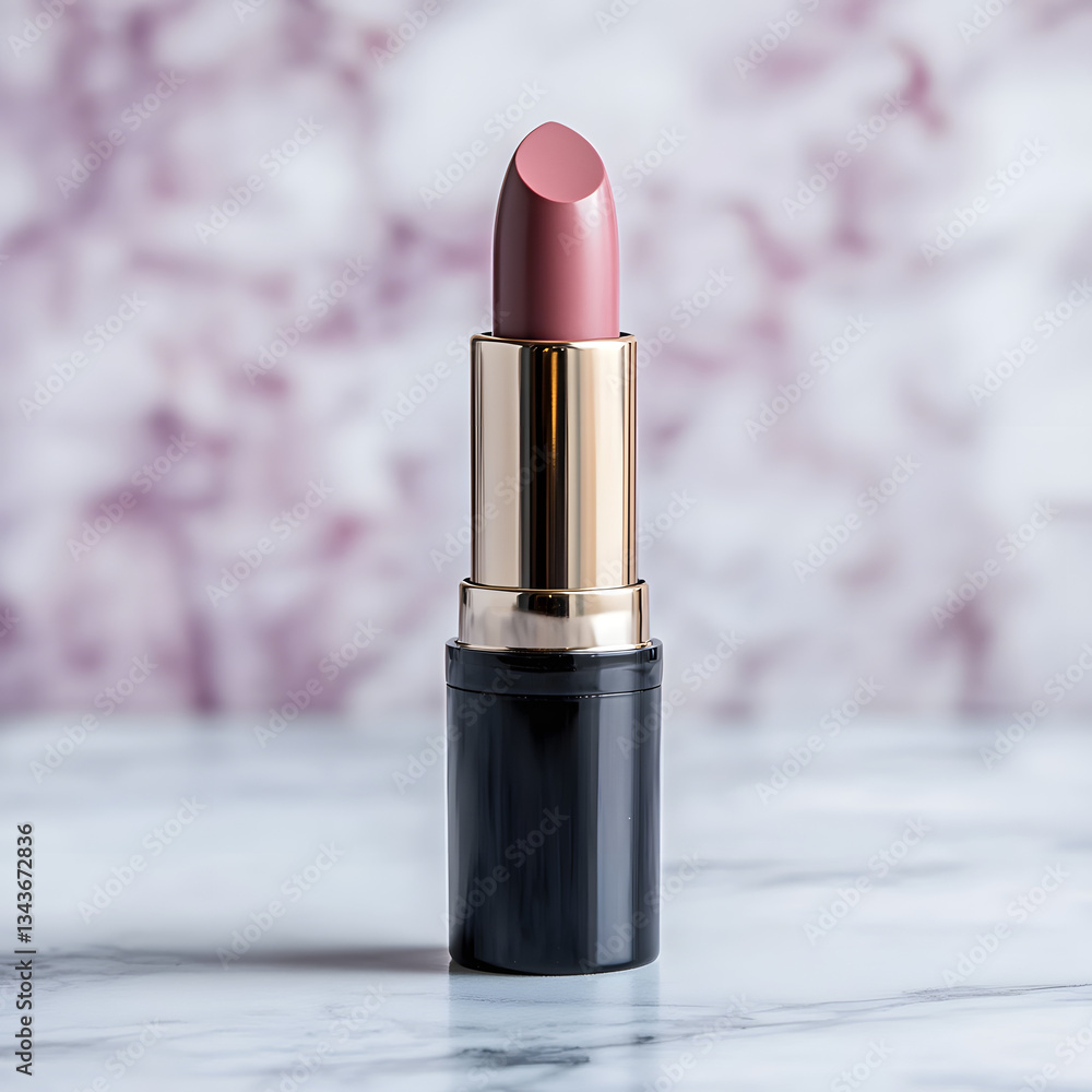 Elegant, mauve-pink lipstick Elegant, mauve-pink lipstick