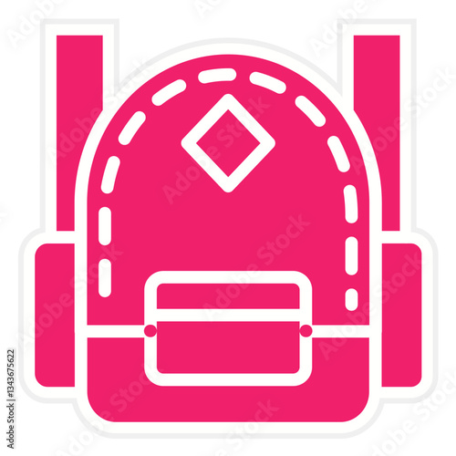 Vector Design Bagpack Icon Style