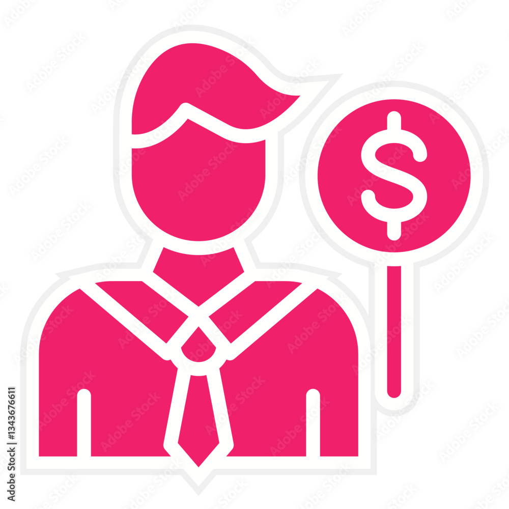 Vector Design Auction Icon Style Vector Design Auction Icon Style