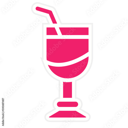 Vector Design Mulled Wine Icon Style