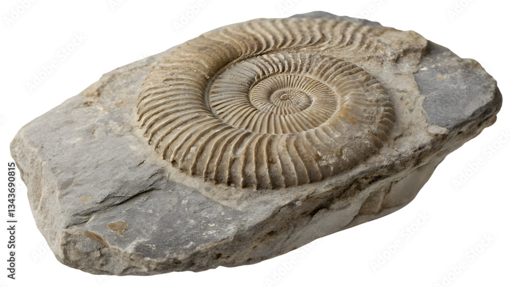 fossil isolated on white background fossil isolated on white background