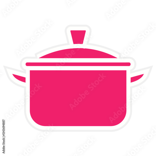 Vector Design Pot Icon Style
