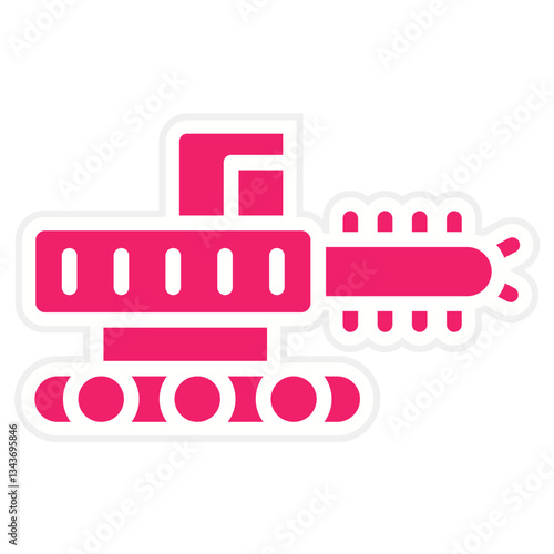 Trencher Vector Design Icon Style