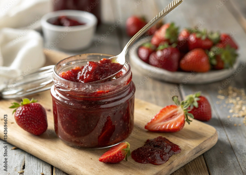 homemade strawberry jam homemade strawberry jam