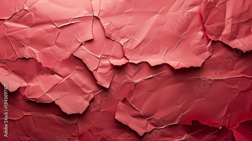 Wallpaper Mural Sheet of red paper texture background Torontodigital.ca