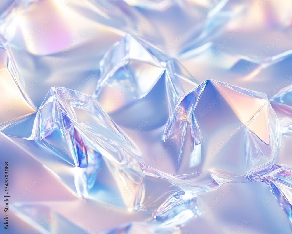 Iridescent Crystalline Texture Iridescent Crystalline Texture