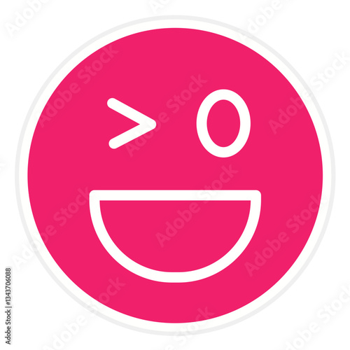 Vector Design Naughty Icon Style